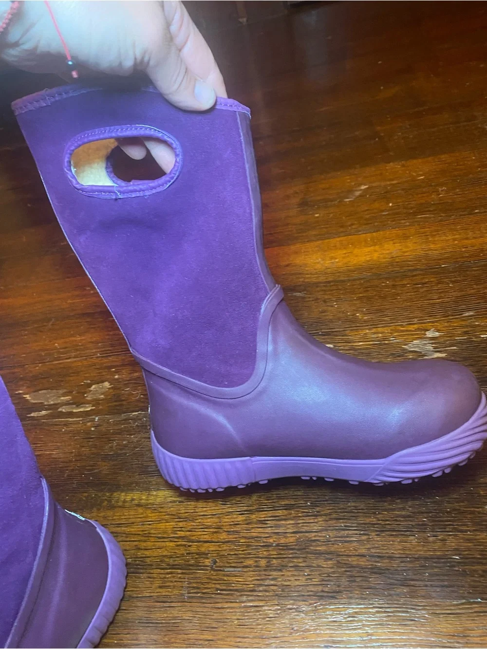 NWT Bogs Prairie Insulated Waterproof Winter Boots Sherpa Lining